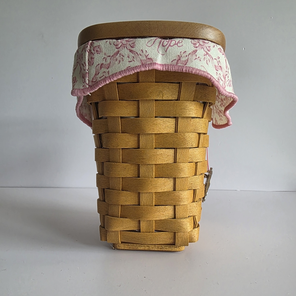 Longaberger 2004 Horizon of Hope Basket - Picture 4 of 6